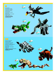LEGO 4884 instructions page 2 – build guide