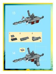LEGO 4884 instructions page 20 – build guide