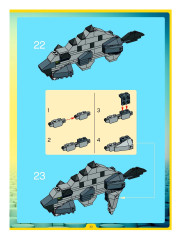 LEGO 4884 instructions page 33 – build guide