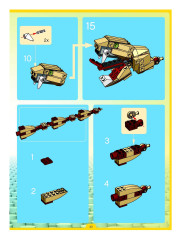 LEGO 4884 instructions page 43 – build guide