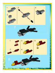 LEGO 4884 instructions page 6 – build guide