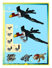 LEGO 4884 instructions page 9 – build guide