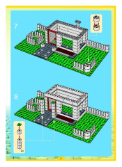 LEGO 4886 instructions page 21 – build guide