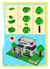LEGO 4886 instructions page 25 – build guide