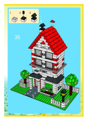 LEGO 4886 instructions page 45 – build guide