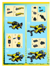 LEGO 4888 instructions page 10 – build guide