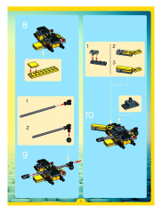 LEGO 4888 instructions page 9 – build guide