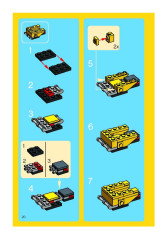 LEGO 4891 instructions page 20 – build guide