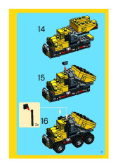 LEGO 4891 instructions page 21 – build guide