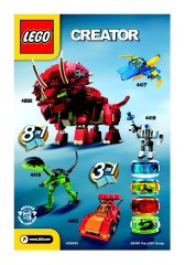 LEGO 4891 instructions page 64 – build guide