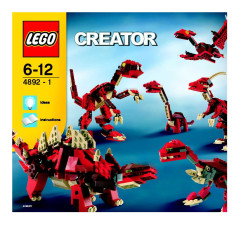 LEGO 4892 instructions page 1 – build guide
