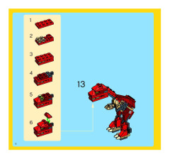 LEGO 4892 instructions page 12 – build guide