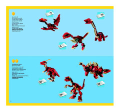 LEGO 4892 instructions page 2 – build guide