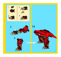 LEGO 4892 instructions page 29 – build guide