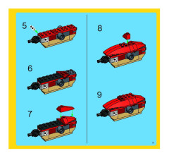 LEGO 4892 instructions page 35 – build guide