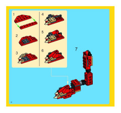 LEGO 4892 instructions page 42 – build guide
