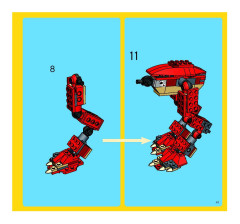 LEGO 4892 instructions page 43 – build guide
