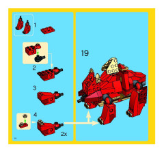 LEGO 4892 instructions page 64 – build guide