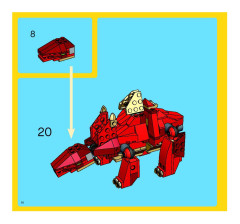 LEGO 4892 instructions page 66 – build guide
