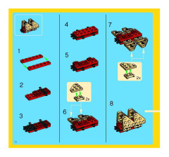 LEGO 4892 instructions page 72 – build guide