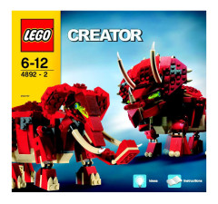 LEGO 4892 instructions page 1 – build guide