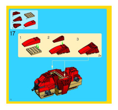 LEGO 4892 instructions page 12 – build guide
