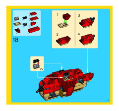 LEGO 4892 instructions page 13 – build guide