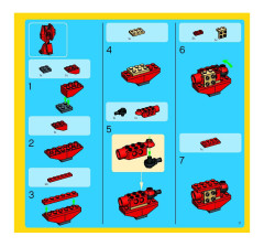 LEGO 4892 instructions page 17 – build guide
