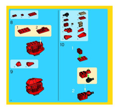 LEGO 4892 instructions page 18 – build guide