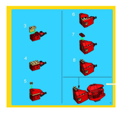 LEGO 4892 instructions page 19 – build guide
