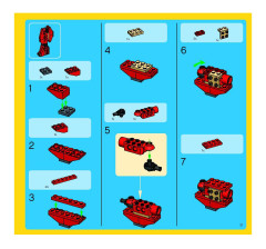 LEGO 4892 instructions page 21 – build guide