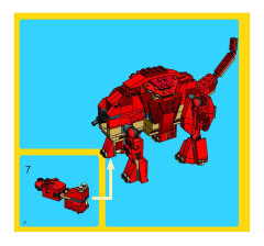 LEGO 4892 instructions page 28 – build guide
