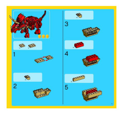 LEGO 4892 instructions page 3 – build guide