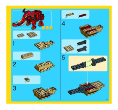 LEGO 4892 instructions page 41 – build guide