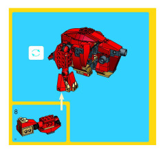 LEGO 4892 instructions page 56 – build guide