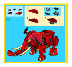 LEGO 4892 instructions page 68 – build guide