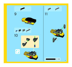 LEGO 4893 instructions page 15 – build guide