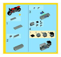 LEGO 4893 instructions page 3 – build guide