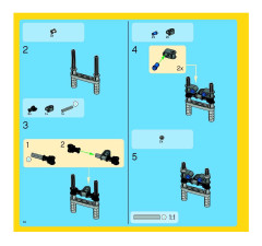 LEGO 4893 instructions page 62 – build guide