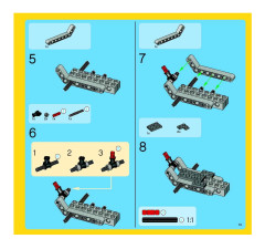 LEGO 4893 instructions page 69 – build guide