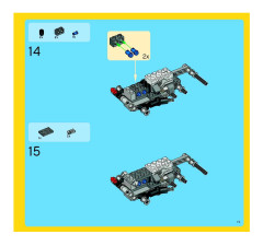 LEGO 4893 instructions page 73 – build guide