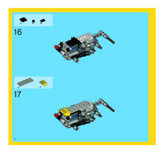 LEGO 4893 instructions page 74 – build guide