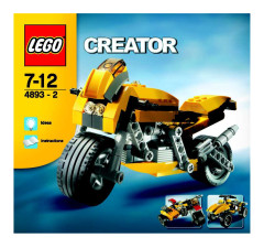LEGO 4893 instructions page 1 – build guide
