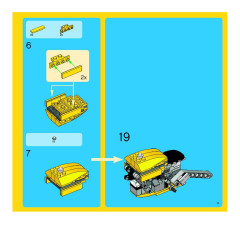 LEGO 4893 instructions page 13 – build guide
