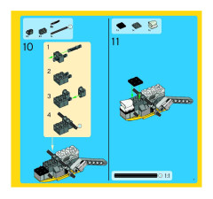 LEGO 4893 instructions page 7 – build guide