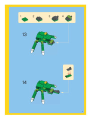 LEGO 4894 instructions page 13 – build guide