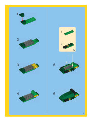 LEGO 4894 instructions page 9 – build guide