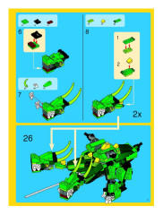 LEGO 4894 instructions page 71 – build guide