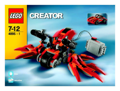LEGO 4895 instructions page 1 – build guide