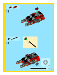 LEGO 4895 instructions page 11 – build guide